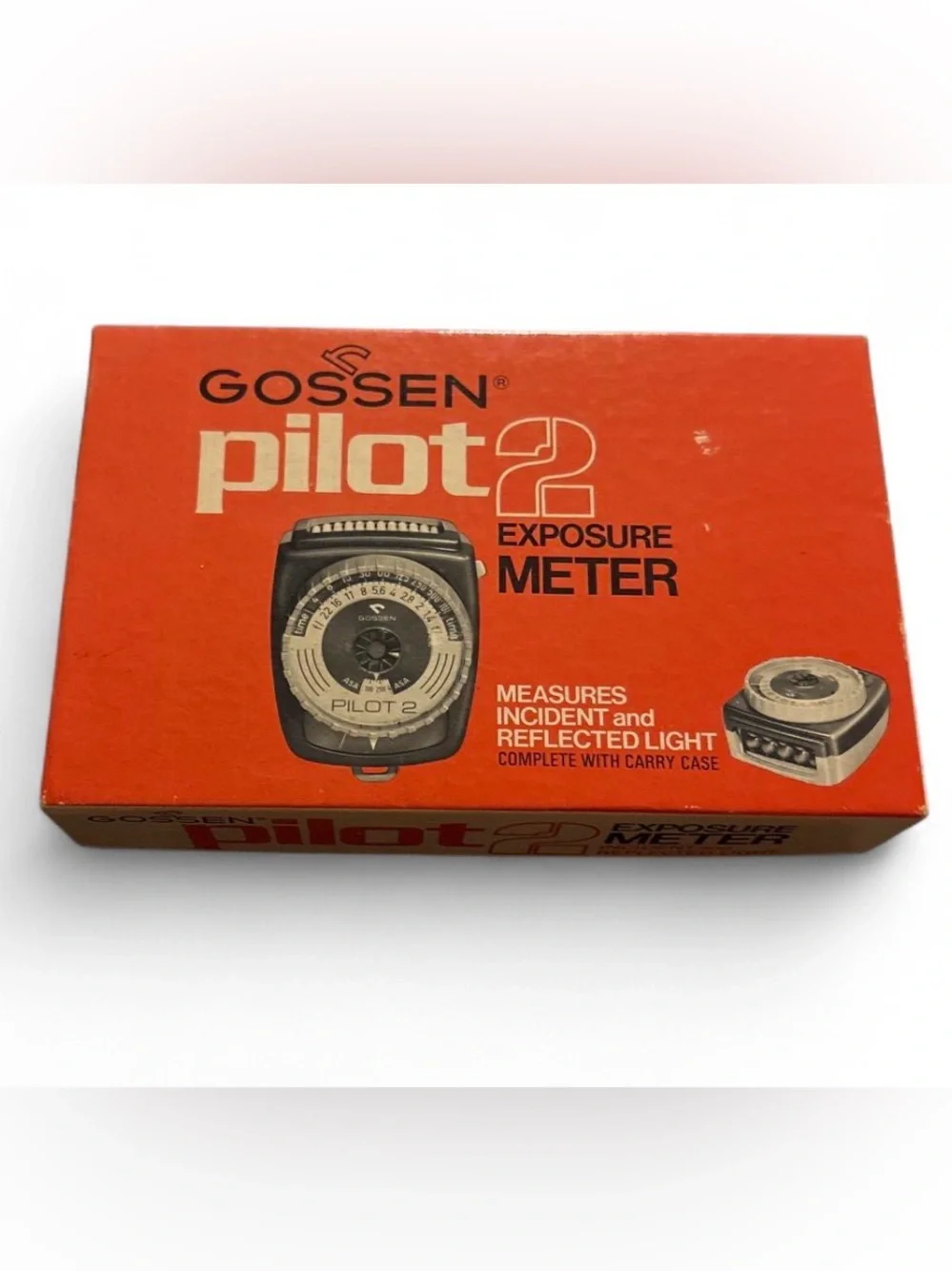 VTG Gossen Pilot 2 Light Meter Boxed W Weichzeichner B10 Soft Focus Filter Germa